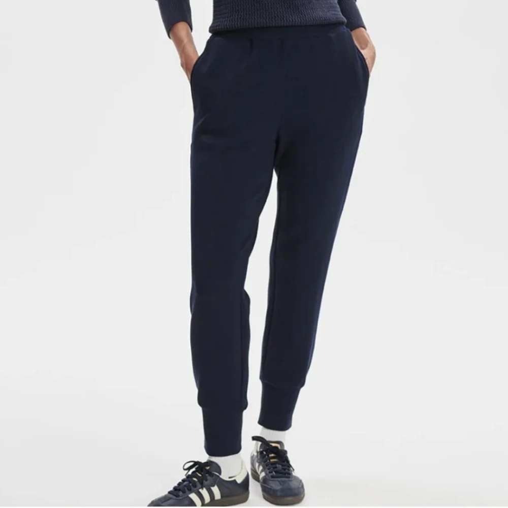 Varley The Slim Cuff Pant 25 DoubleSoft Navy Blue Joggers VAR01713 Large